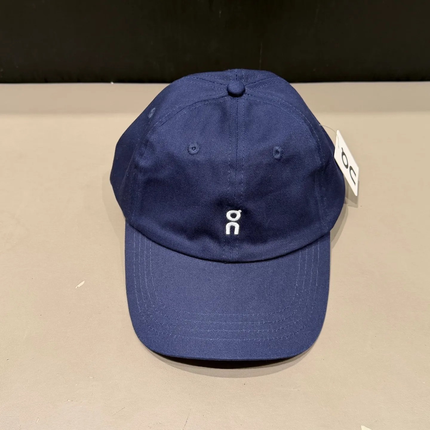 On Angpao small label washed baseball cap